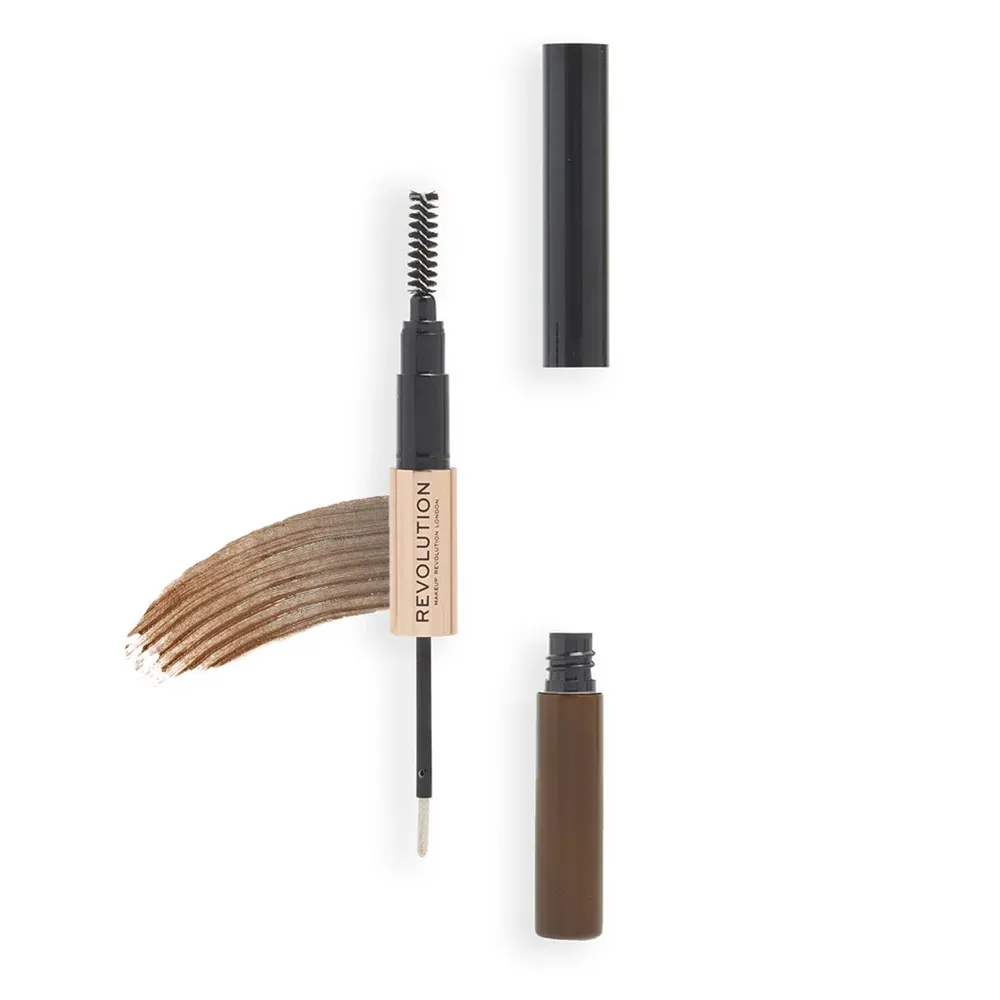 Makeup Revolution Colour Adapt Brow Tint - Light Brown thumbnail 2