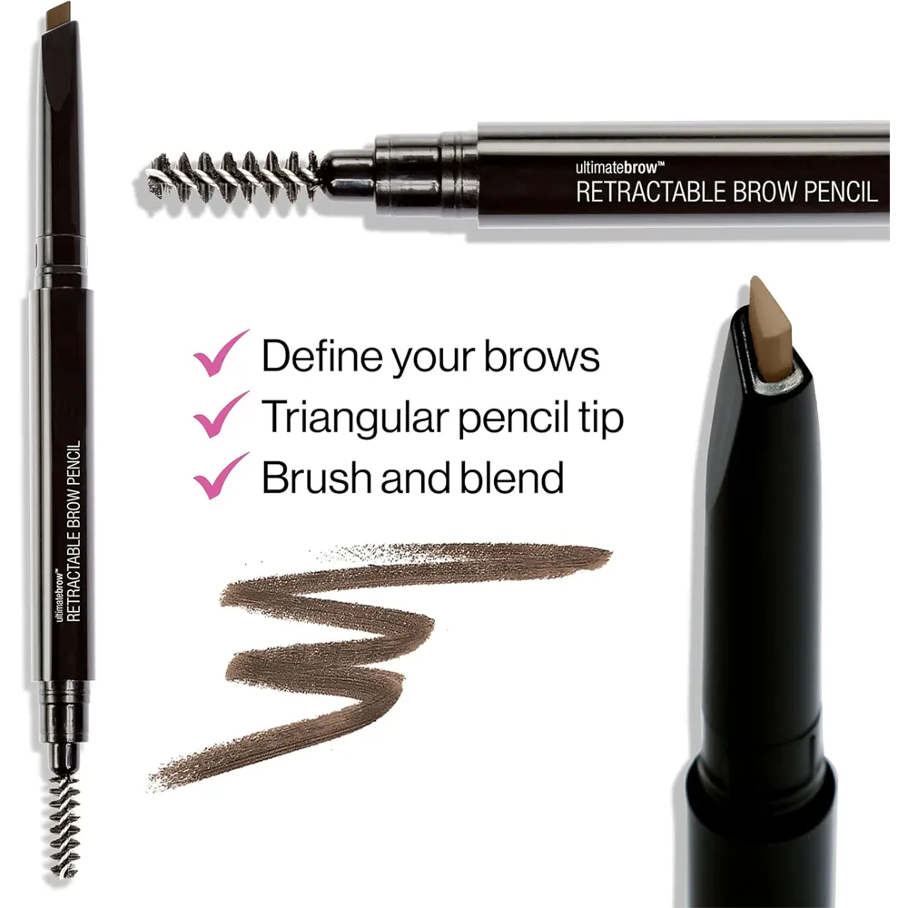 Wet N Wild Ultimate Brow Retractable - Medium Brown thumbnail 2