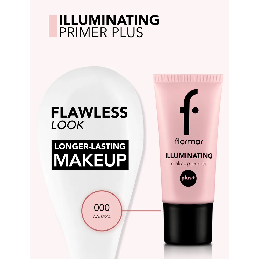 Flormar Illuminating Makeup Primer Plus+ - 000 Natural thumbnail 3