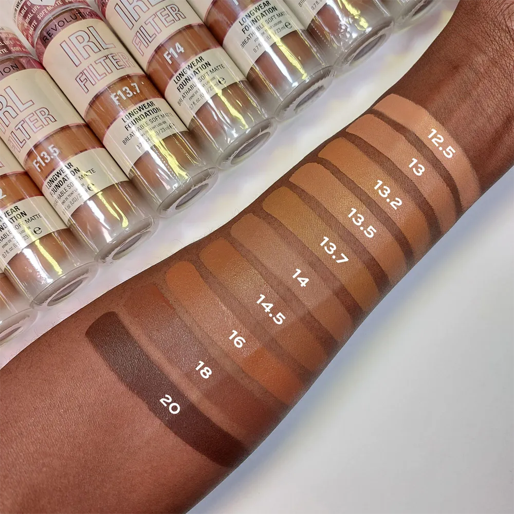Makeup Revolution IRL Filter 16H Longwear Soft Matte Foundation - F12.5 (30 ml) thumbnail 4