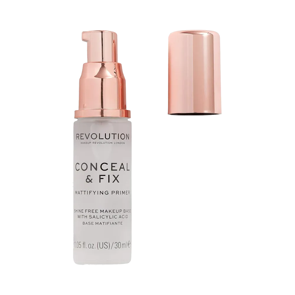 Makeup Revolution Conceal & Fix Mattifying Primer - 30 ml thumbnail 2