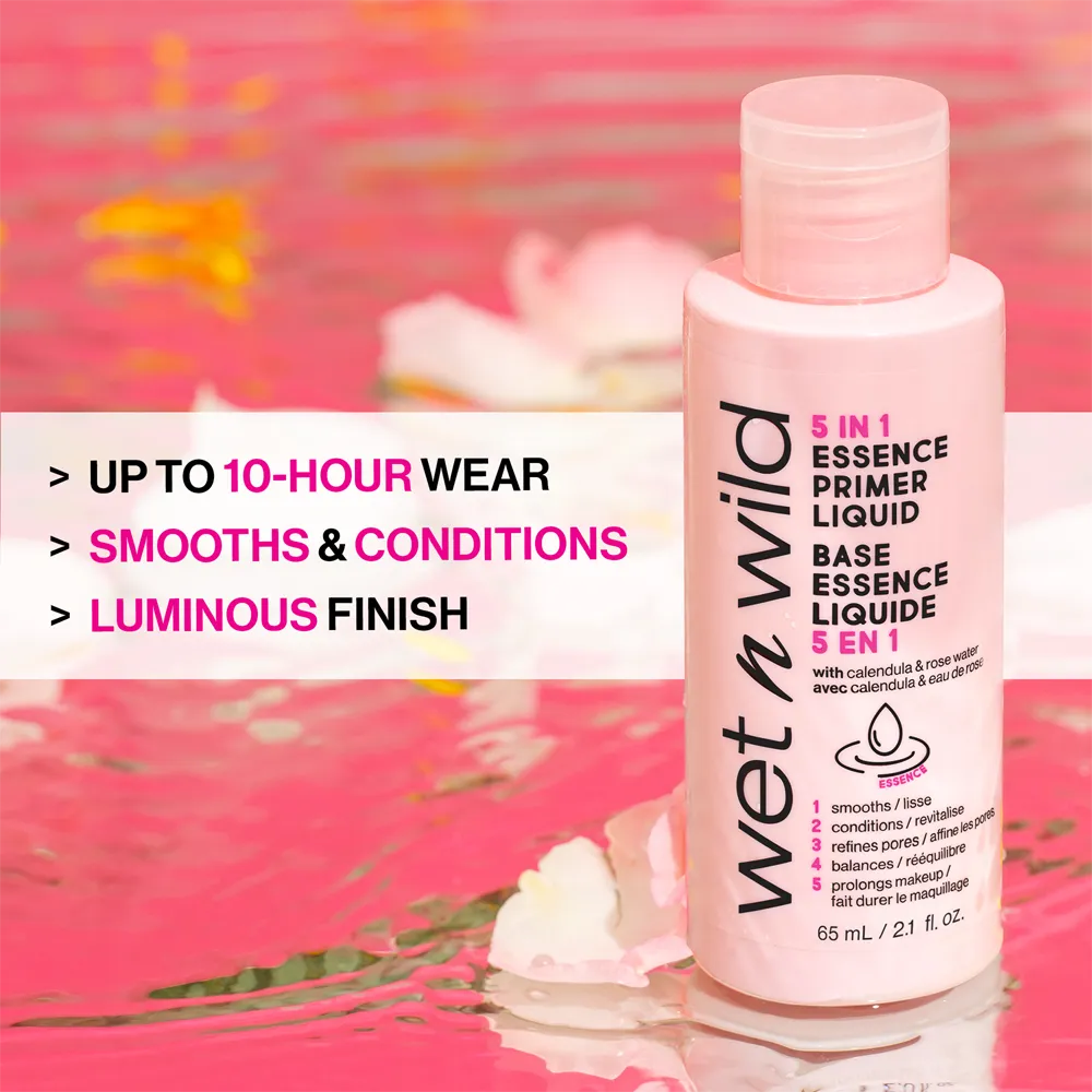 Wet N Wild 5 In 1 Essence Liquid Primer - 75 ml thumbnail 4