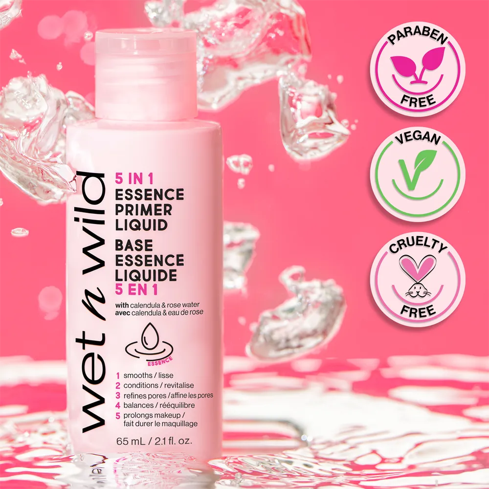 Wet N Wild 5 In 1 Essence Liquid Primer - 75 ml thumbnail 5
