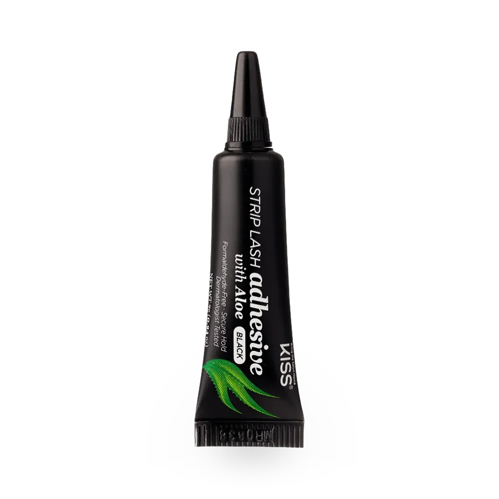 Kiss Strip Lash Adhesive With Aloe - Black thumbnail 1