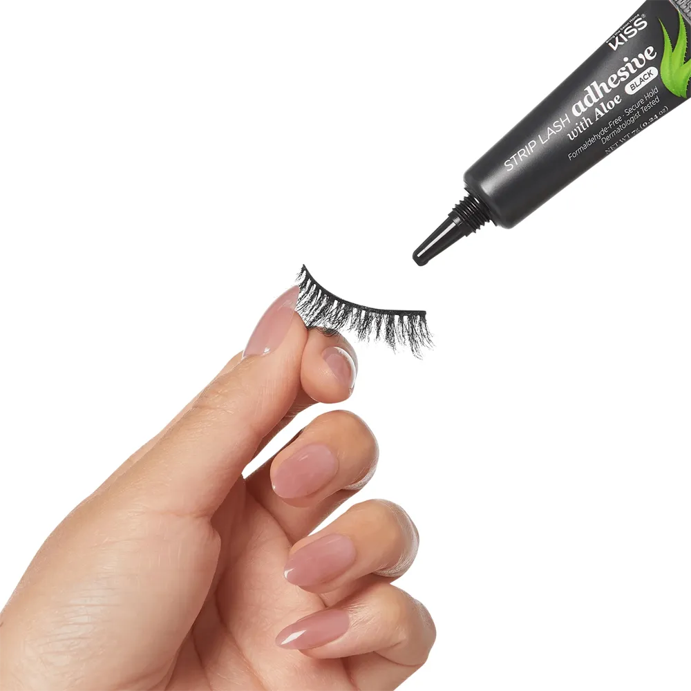 Kiss Strip Lash Adhesive With Aloe - Black thumbnail 2