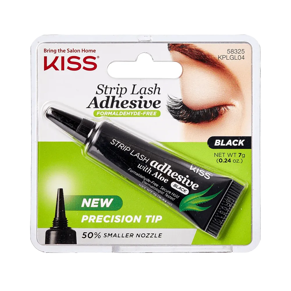Kiss Strip Lash Adhesive With Aloe - Black thumbnail 4