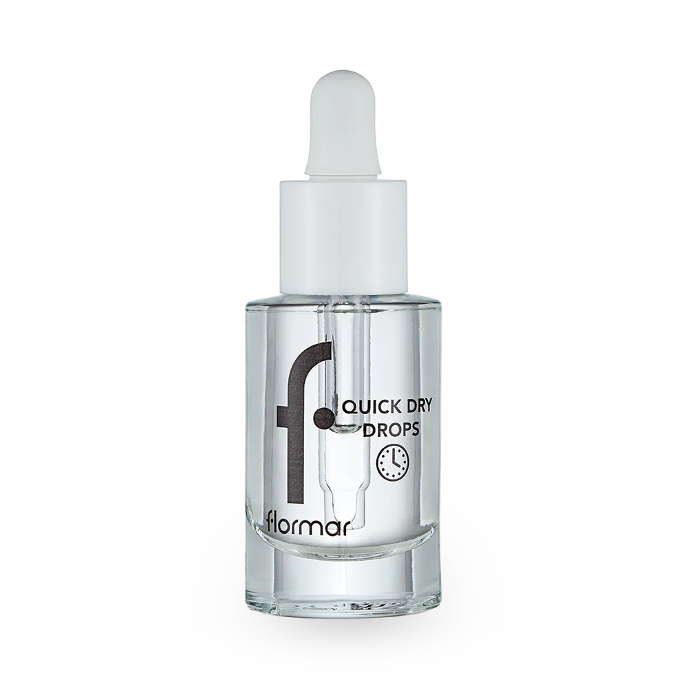 Flormar Quick Dry Drops - 001 Transparent, 8ml thumbnail 1