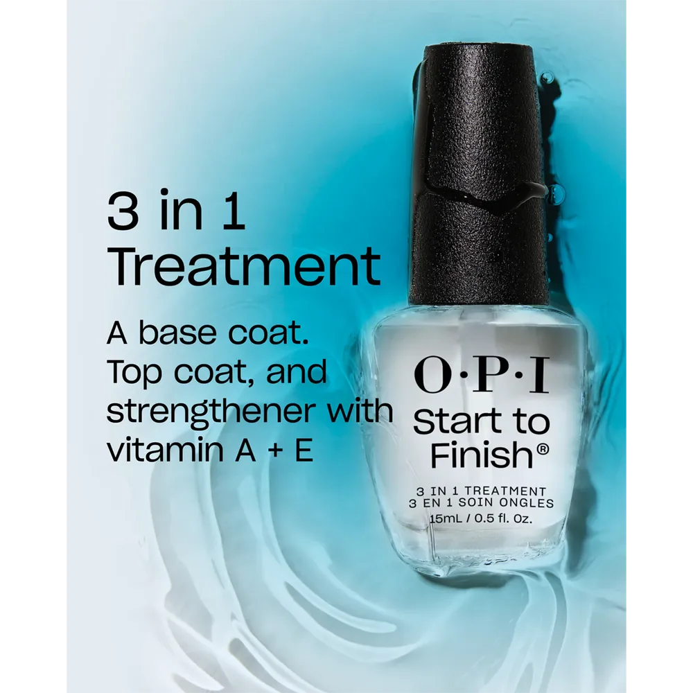 O.P.I Start To Finish 3-In-1 Treatment - 15 ml thumbnail 2