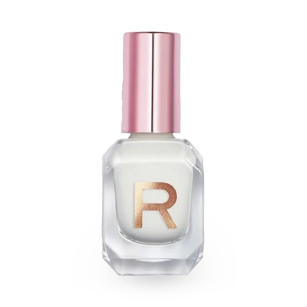 Makeup Revolution Express Nail Polish - Ghost White thumbnail 1