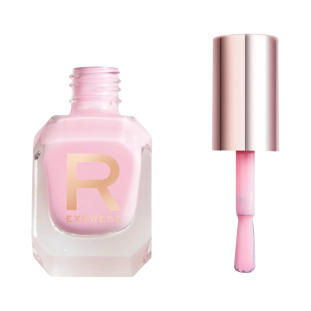 Makeup Revolution Express Nail Polish - Candy Pink thumbnail 1