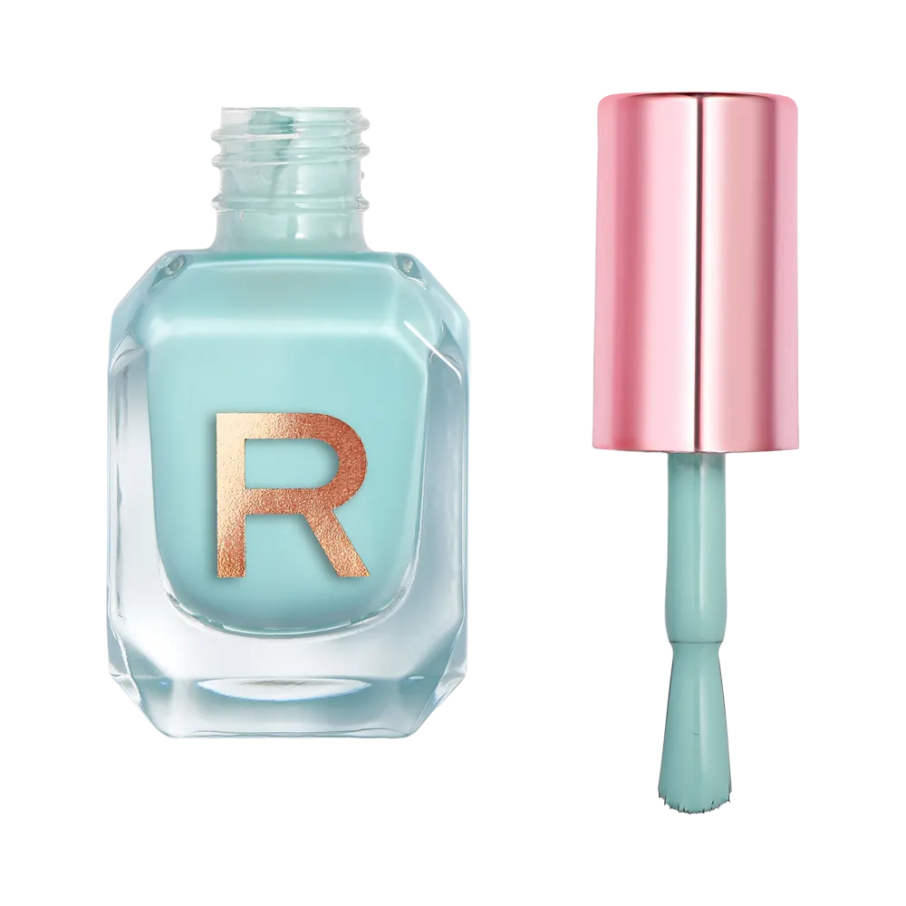 Makeup Revolution Express Nail Polish - Gentle Blue thumbnail 1