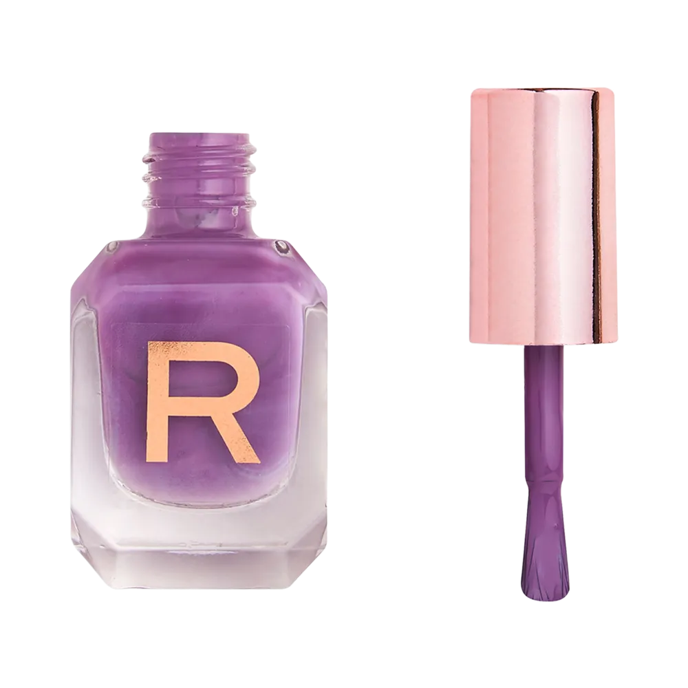 Makeup Revolution Express Nail Polish - Grape Purple thumbnail 1