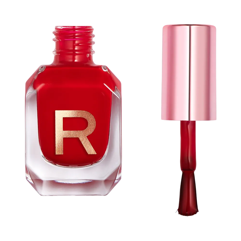 Makeup Revolution Express Nail Polish - Red Passion thumbnail 1
