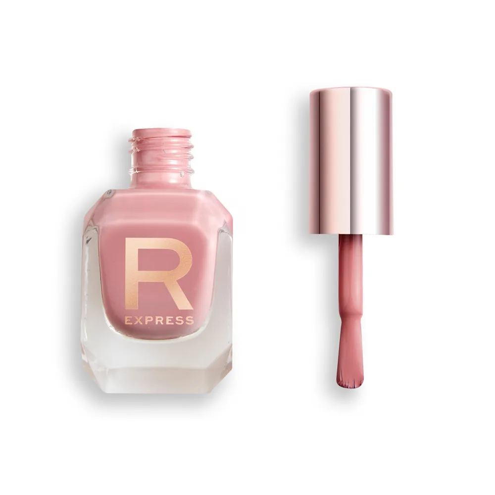 Makeup Revolution Express Nail Polish - Bare Nude thumbnail 2
