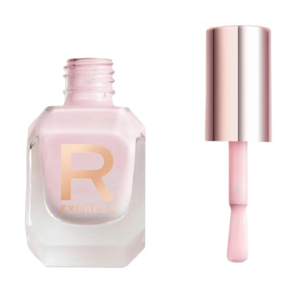 Makeup Revolution Express Nail Polish - Haze Pink thumbnail 2