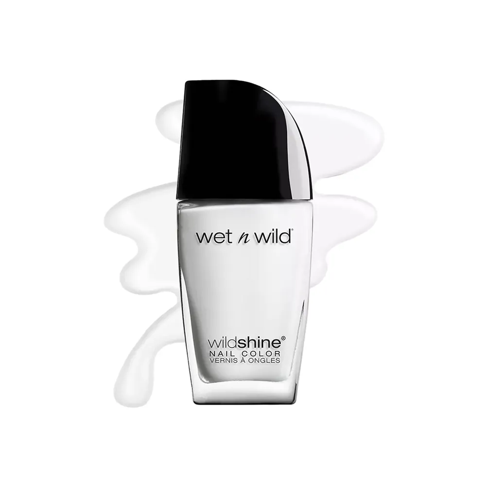 Wet n Wild Shine Nail Color - French White Creme thumbnail 2