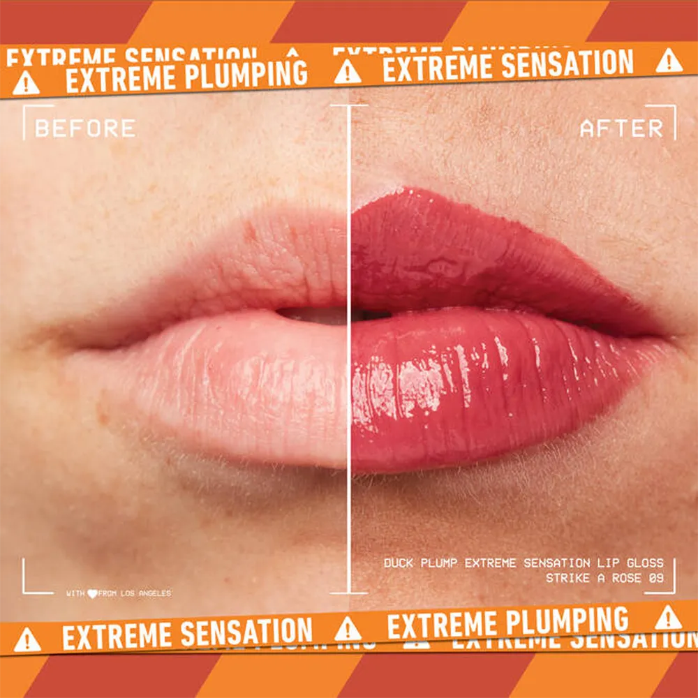 NYX Professional Makeup Duck Plump High Pigment Plumping Lip Gloss - 09 Strike A Rose (7 ml) thumbnail 2