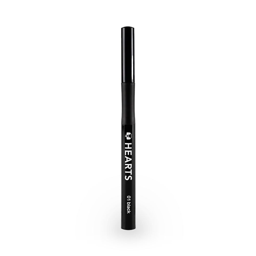 Hearts Liquid Eyeliner - 01 Black thumbnail 1
