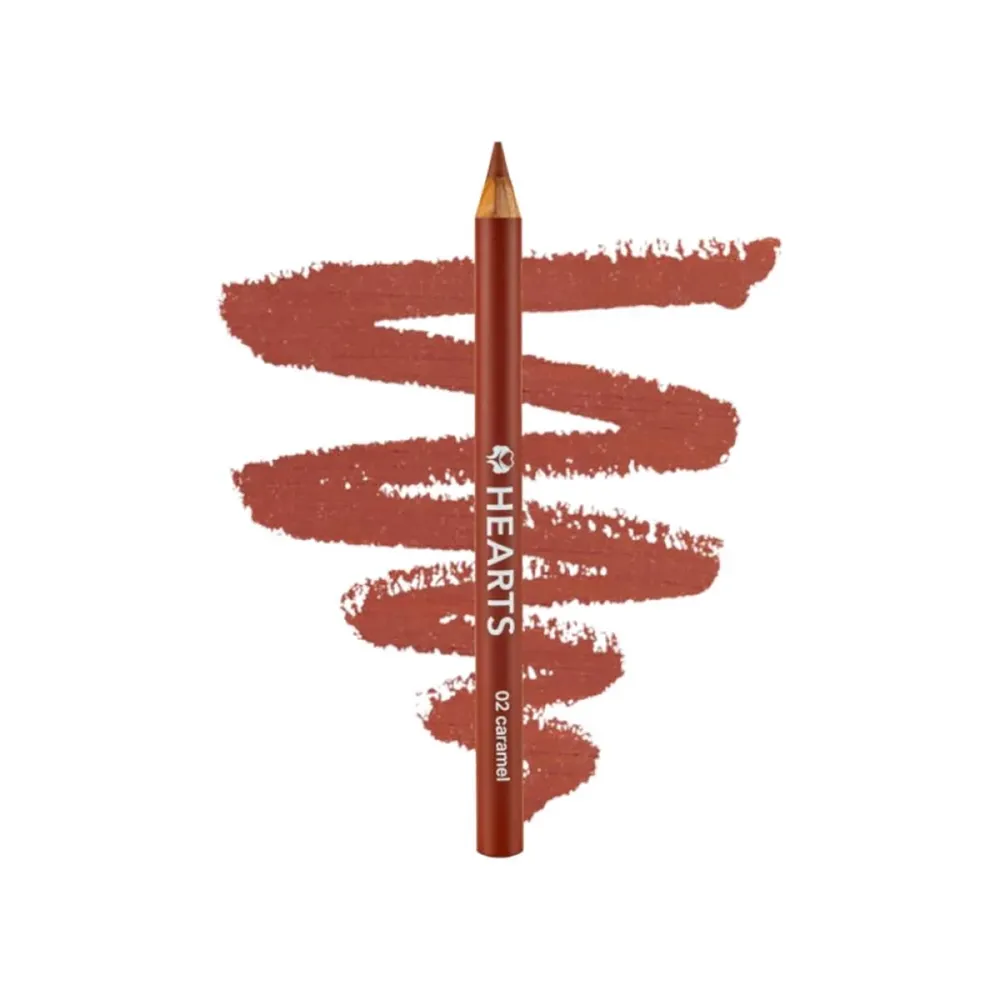 Hearts Lip Liner - 02 Caramel thumbnail 2
