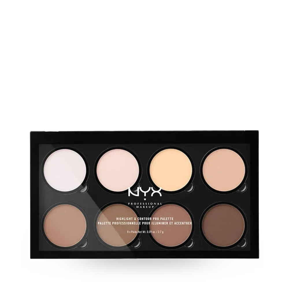 NYX Professional Makeup Highlight & Contour Pro Palette - 16.2 g thumbnail 1