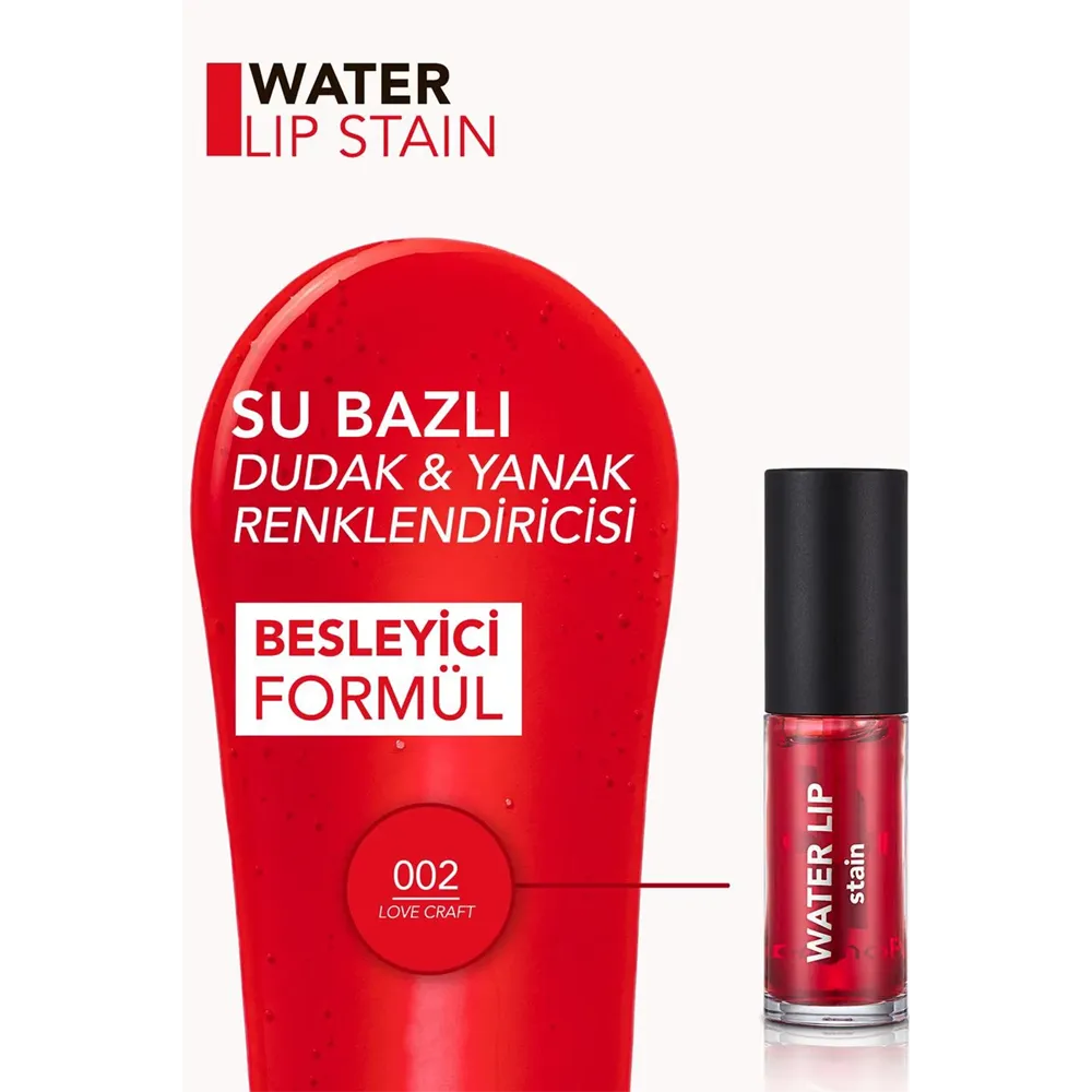 Flormar Water Lip Stain - 6.4 ml thumbnail 3