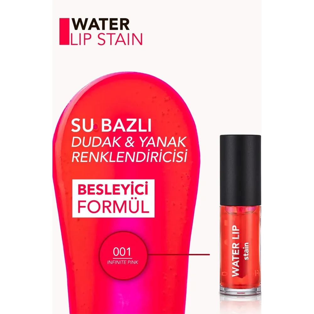 Flormar Water Lip Stain - 6.4 ml thumbnail 4