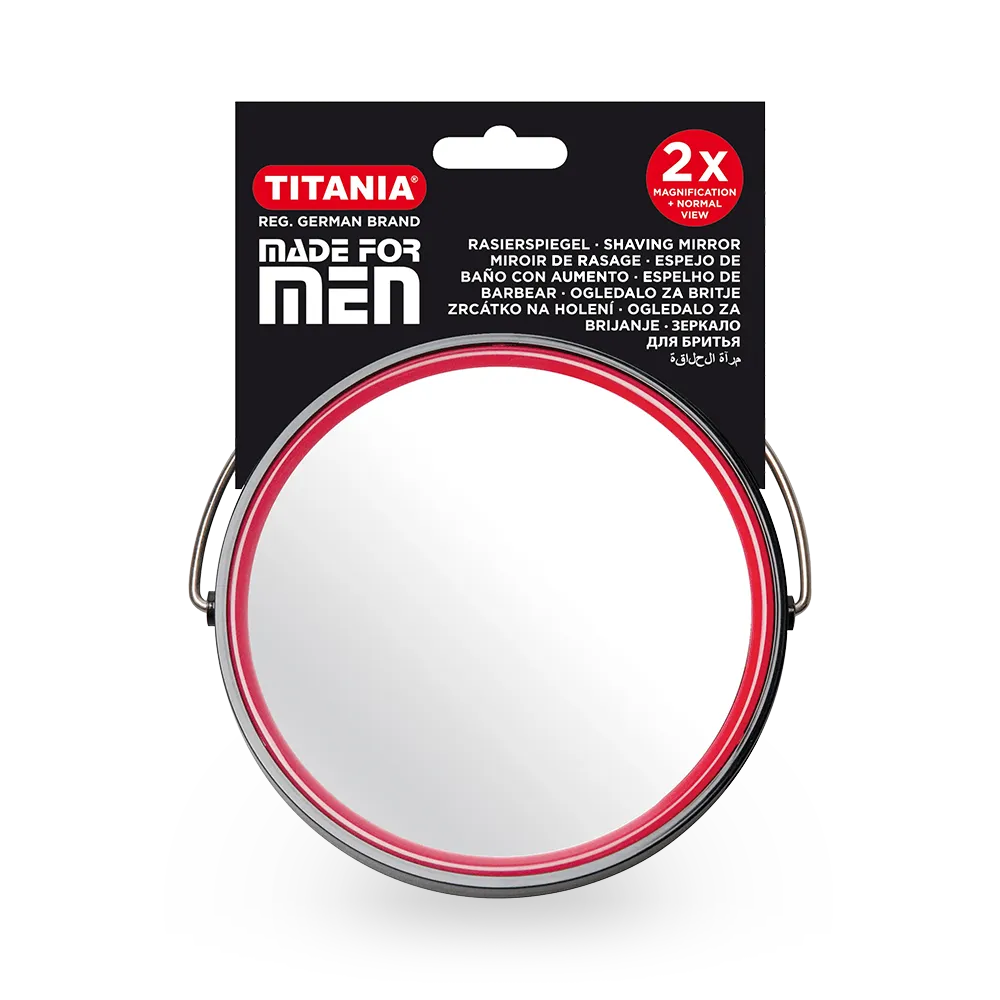 Titania Freestanding Round Makeup Mirror thumbnail 1
