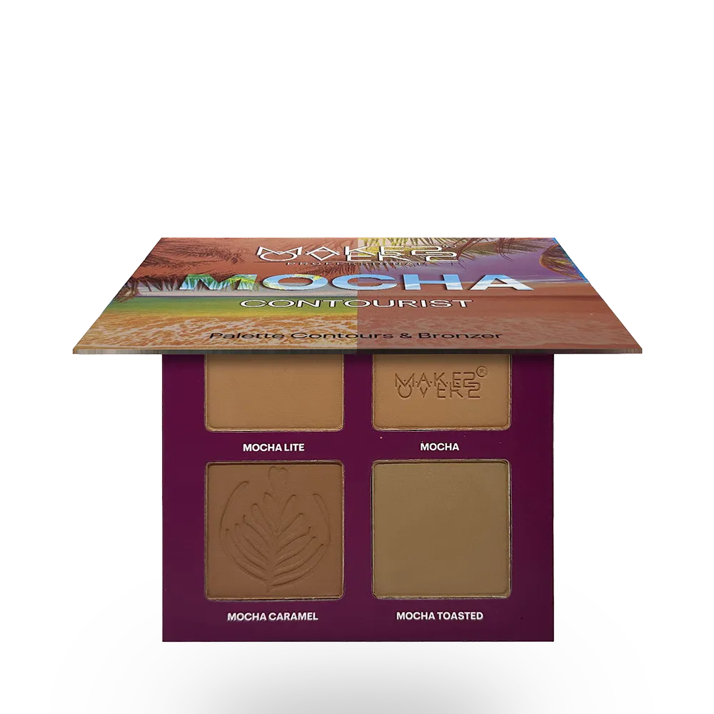 Make Over 22 Mocha Contour and Bronzer Palette - M4501 thumbnail 1