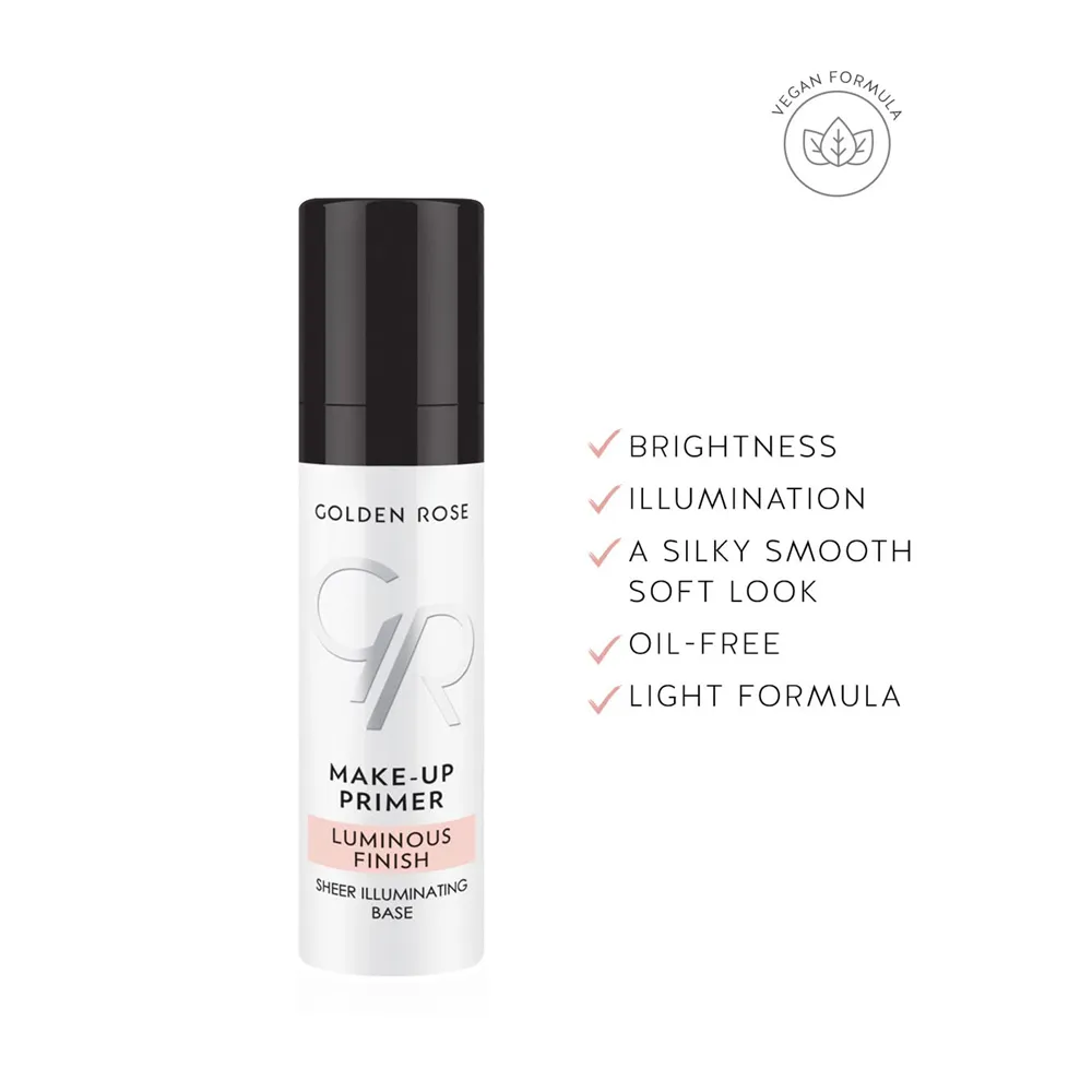 Golden Rose makeup Primer Luminous Finish - 30 ml thumbnail 2