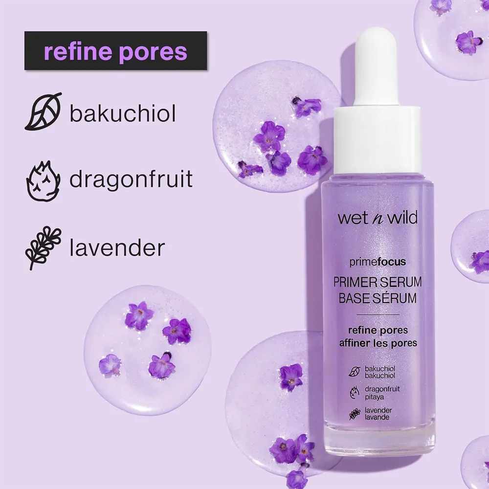 Wet N Wild Prime Focus Pore Minimizing Primer Serum - 30 ml thumbnail 2