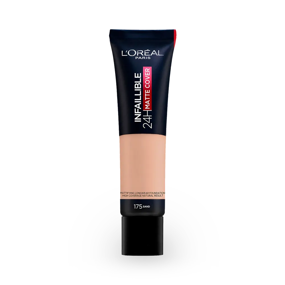 L’Oréal Paris Infallible 24H Matte Cover Foundation - 175 Sand (30 ml) thumbnail 1