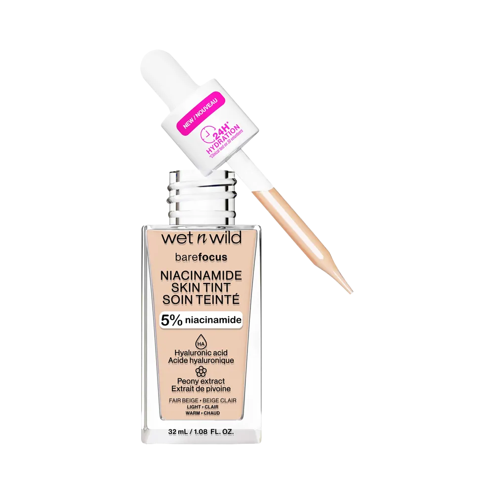 Wet N Wild Bare Focus Niacinamide Skin Tint - Fair Beige (32 ml) thumbnail 1