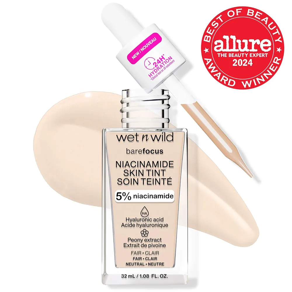 Wet N Wild Bare Focus Niacinamide Skin Tint - Fair (32 ml) thumbnail 2