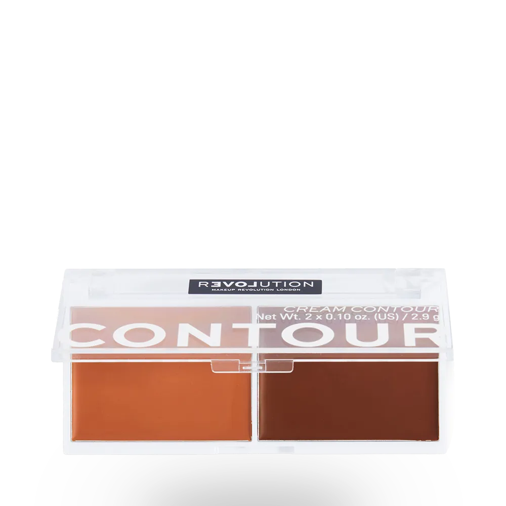 Makeup Revolution Relove Cream Contour Duo - Dark thumbnail 1