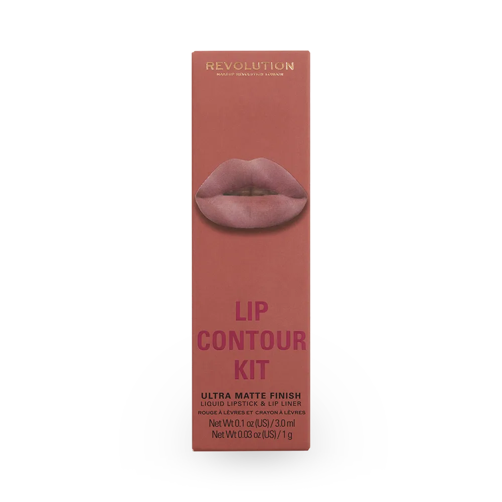 Makeup Revolution Lip Contour Kit Gift Set - Brunch thumbnail 1