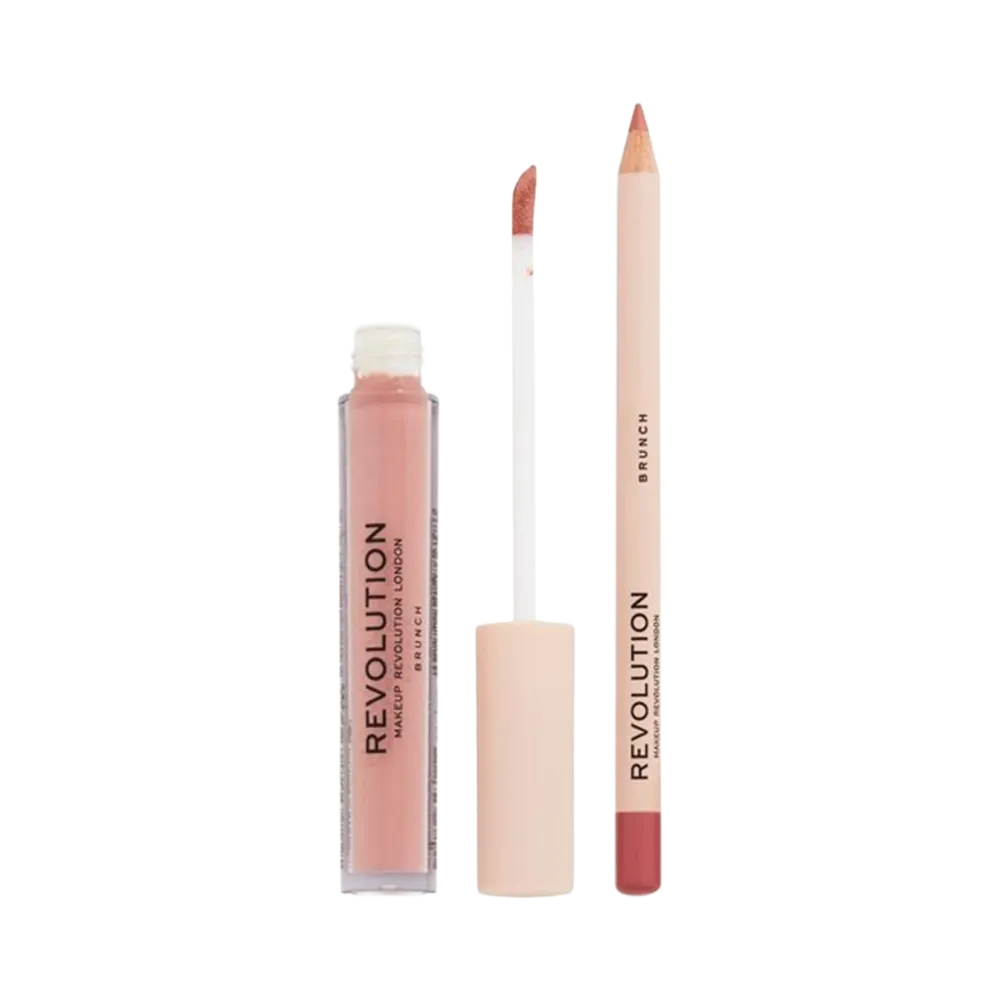 Makeup Revolution Lip Contour Kit Gift Set - Brunch thumbnail 3