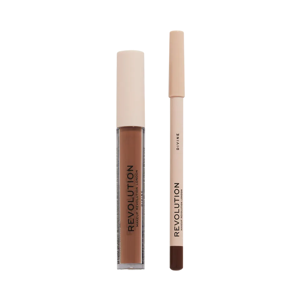 Makeup Revolution Lip Contour Kit Gift Set - Divine thumbnail 2