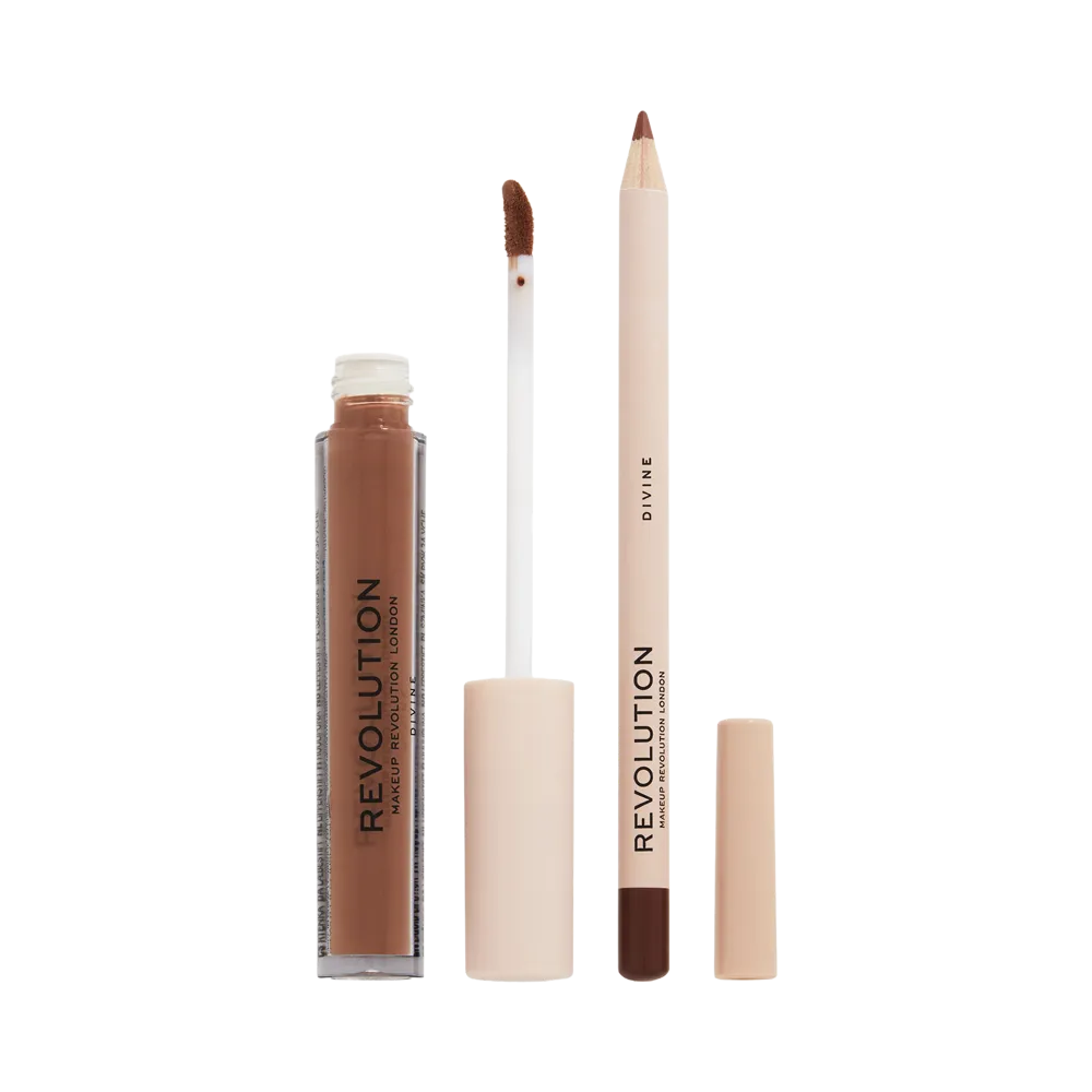 Makeup Revolution Lip Contour Kit Gift Set - Divine thumbnail 3