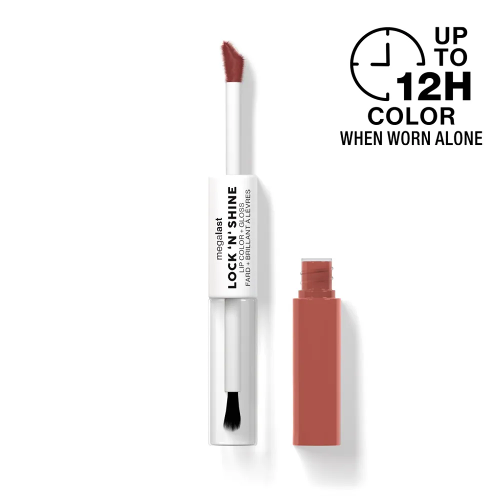 Wet N Wild Megalast Lock N Shine Lip Color - Nude Illusion thumbnail 2