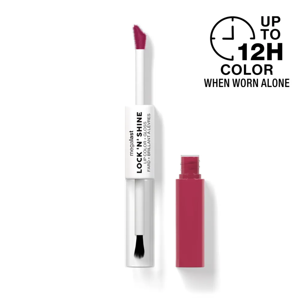 Wet N Wild Megalast Lock N Shine Lip Color - LA Pink thumbnail 2