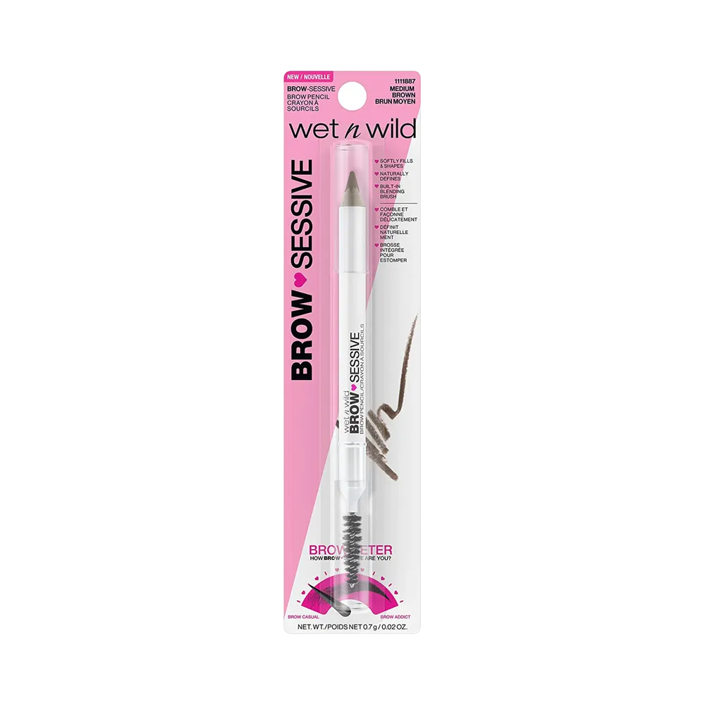 Wet N Wild Brow-Sessive Brow Pencil - Medium Brown (0.7 g) thumbnail 4