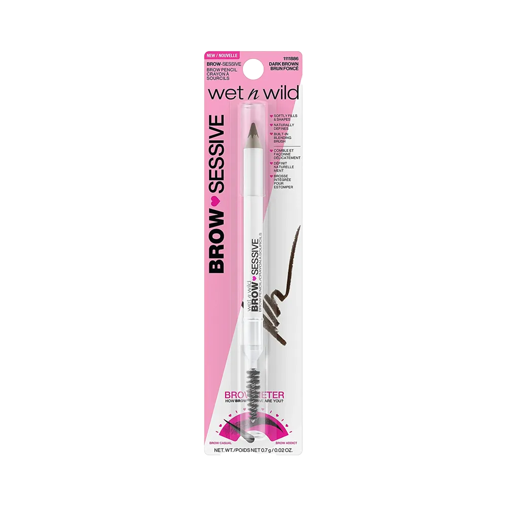 Wet N Wild Brow-Sessive Brow Pencil - Dark Brown (0.7 g) thumbnail 4