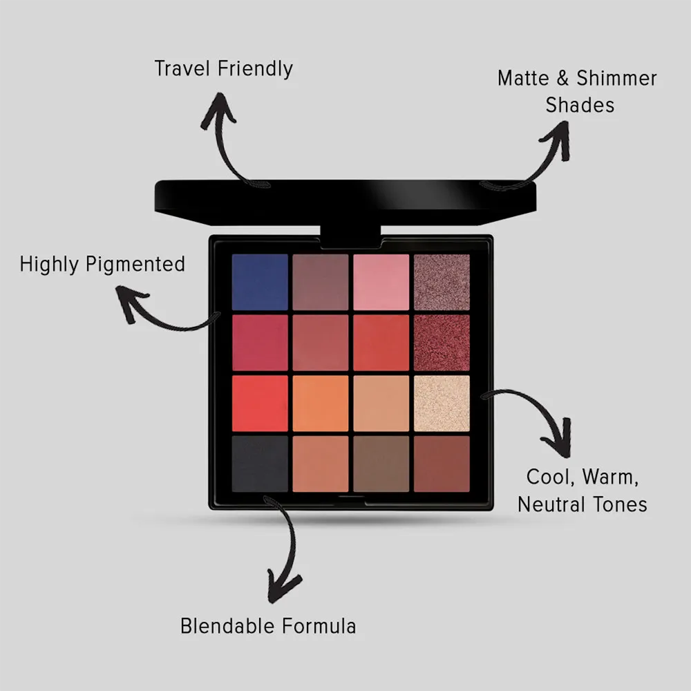 Daily Life Forever52 Character Glam Look Eyeshadow Palette - GME009 thumbnail 3