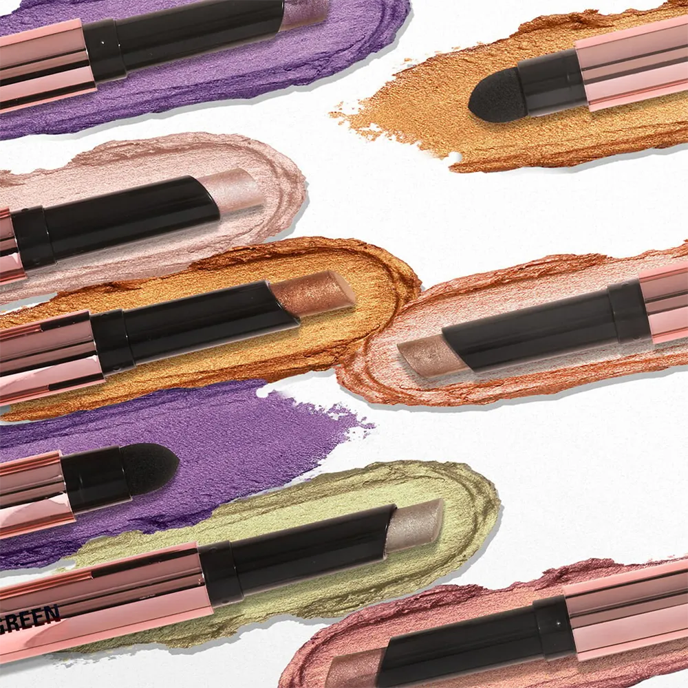 Makeup Revolution Lustre Wand Eyeshadow Stick - Pink Romance thumbnail 4