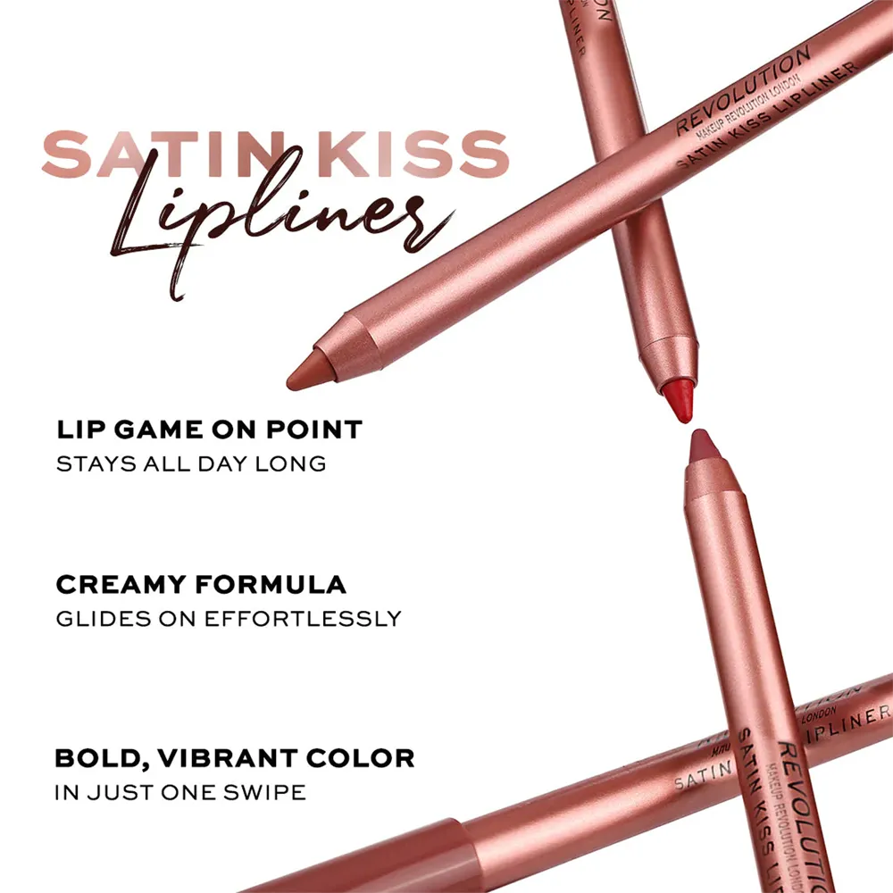 Makeup Revolution Satin Kiss Lip Liner - Chauffeur thumbnail 2