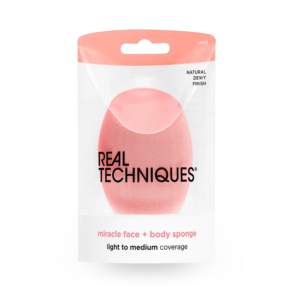 Real Techniques Miracle Face + Body Sponge 1489 thumbnail 1