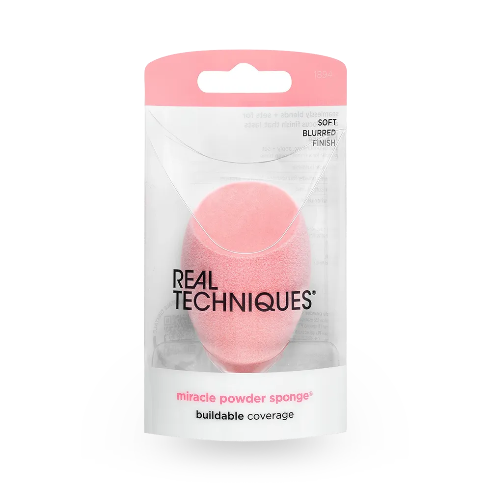 Real Techniques Miracle Powder Sponge thumbnail 1