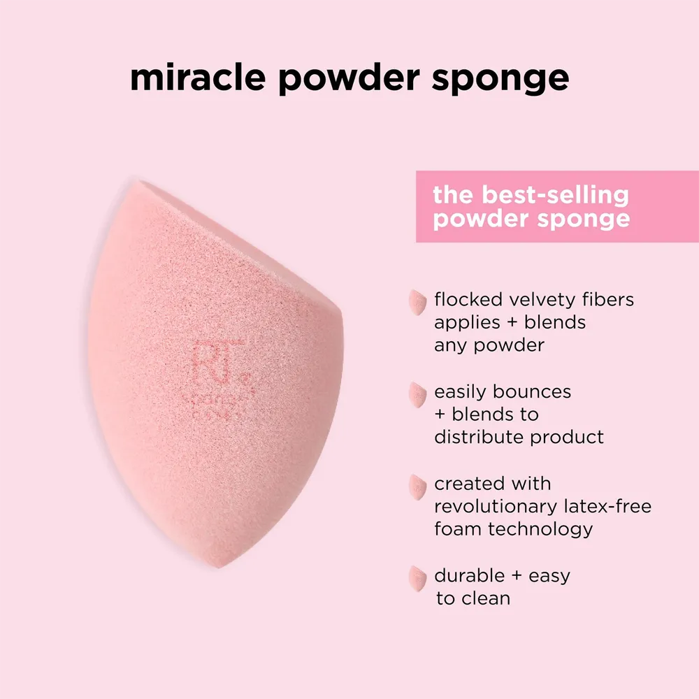 Real Techniques Miracle Powder Sponge thumbnail 5