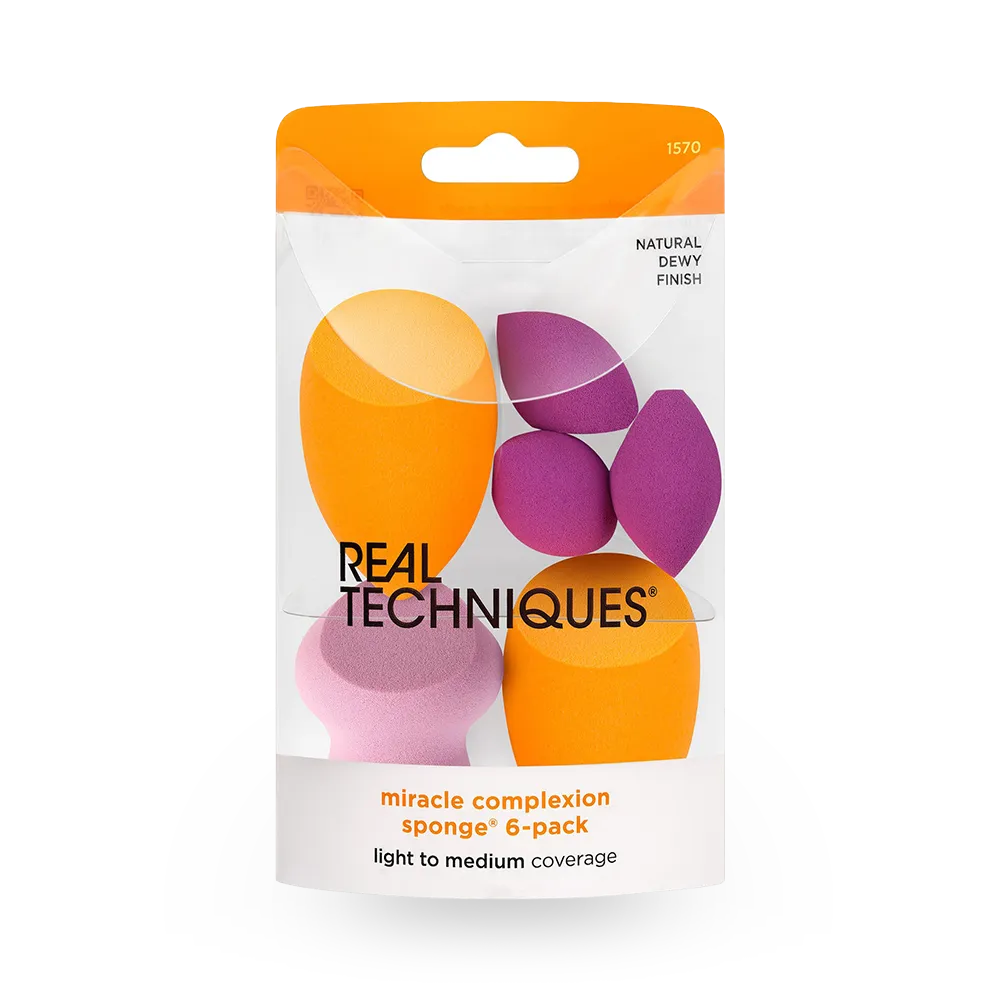 Real Techniques Miracle Complexion Sponges - 6 pcs thumbnail 1