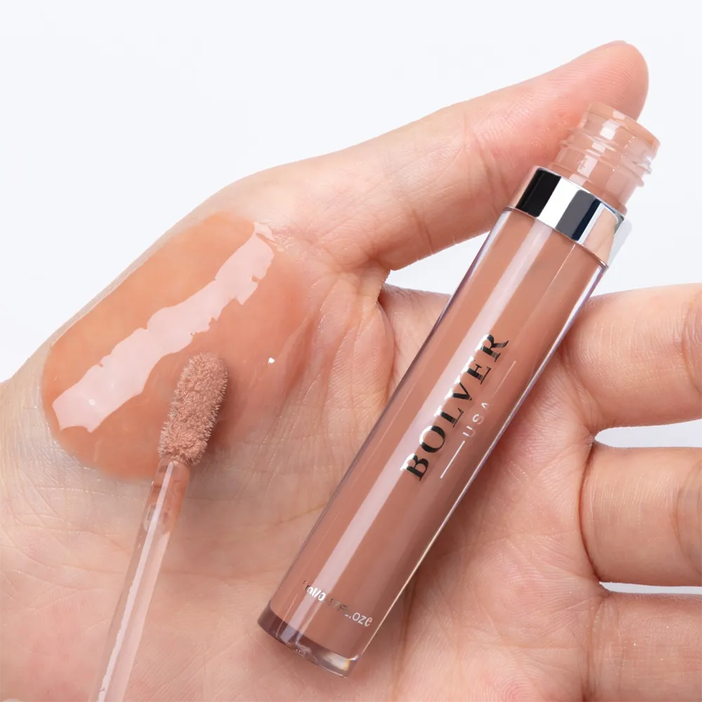 Bolver USA Shine Lip Gloss - 008 Cara Mink thumbnail 3
